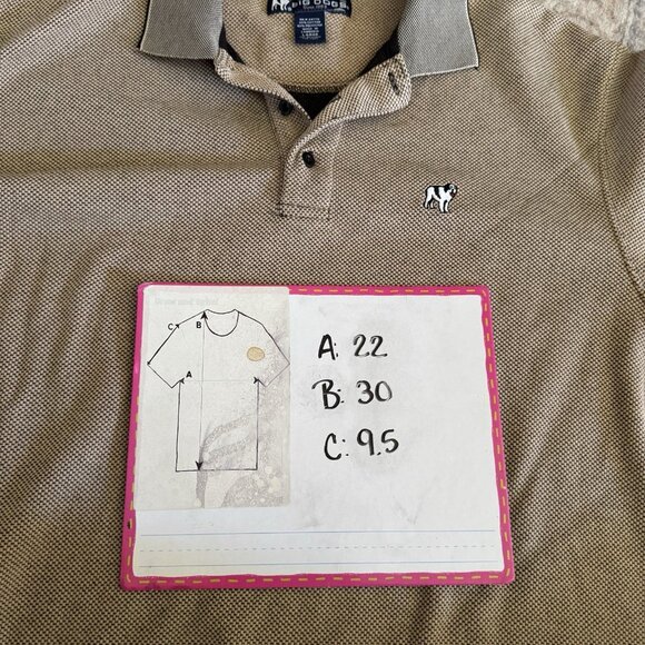 Vintage Big Dogs Polo Shirt Y2k - Picture 7 of 7